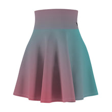 Load image into Gallery viewer, Women's Zumk Gradiant Color Cute Skater Skirt