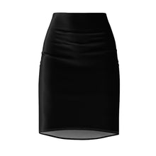 Load image into Gallery viewer, Zumk Women's Black Casual Pencil Short Skirt