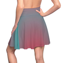 Load image into Gallery viewer, Women's Zumk Gradiant Color Cute Skater Skirt