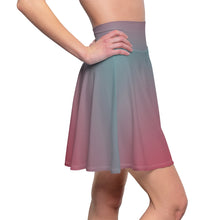 Load image into Gallery viewer, Women's Zumk Gradiant Color Cute Skater Skirt