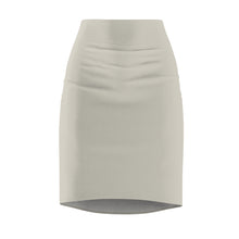 Load image into Gallery viewer, Zumk Women's Beige Casual Pencil Short Skirt