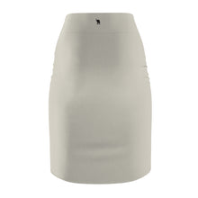 Load image into Gallery viewer, Zumk Women's Beige Casual Pencil Short Skirt