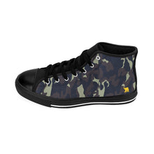 Load image into Gallery viewer, Men's Zumk Deep Camo Green High-top Sneakers