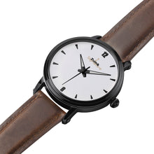 Load image into Gallery viewer, Zumk M1 Signature Unisex Genuine Leather Stainless Steel Casual Watch