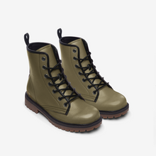 Load image into Gallery viewer, Men's Signature Olive Casual Leather Lightweight boots