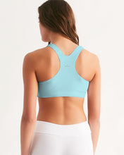 Load image into Gallery viewer, Women’s Sky Blu Signature Seamless Sports Bra