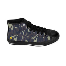 Load image into Gallery viewer, Men's Zumk Deep Camo Green High-top Sneakers