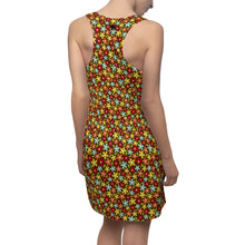 Load image into Gallery viewer, Zumk Women's Cut & Sew Flower Design Racerback Dress