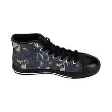 Load image into Gallery viewer, Men's Zumk Deep Camo Green High-top Sneakers