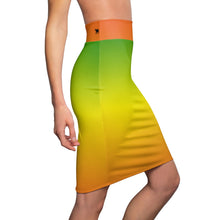 Load image into Gallery viewer, Zumk Women's Sun Blast Casual Pencil Skirt