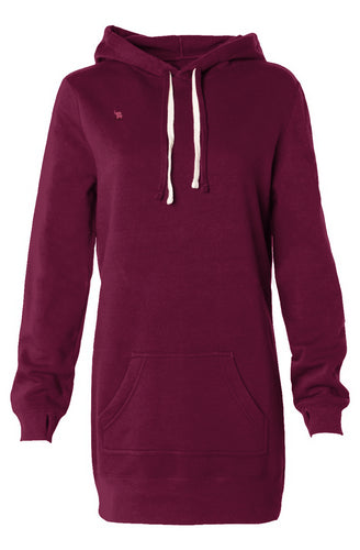 Women Hooded Sweatshirt Dress