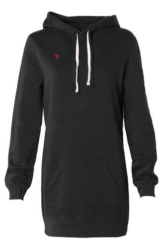 women Hooded Sweatshirt Dress