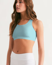 Load image into Gallery viewer, Women’s Sky Blu Signature Seamless Sports Bra
