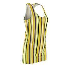 Load image into Gallery viewer, Zumk Women&#39;s Cut &amp; Sew Racerback Stripe Dress
