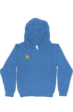 Load image into Gallery viewer, Youth Midweight Hooded Full-Zip Sweatshirt
