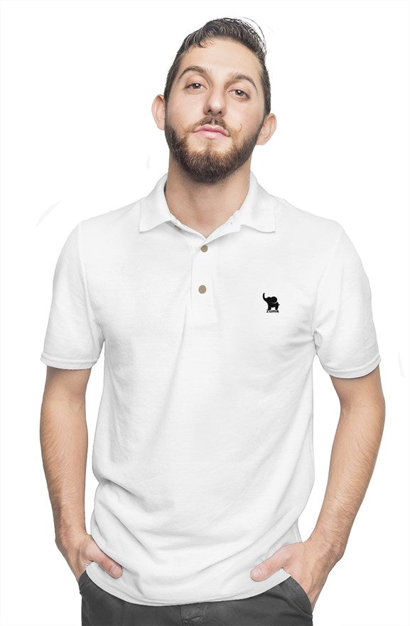 gildan cotton polo