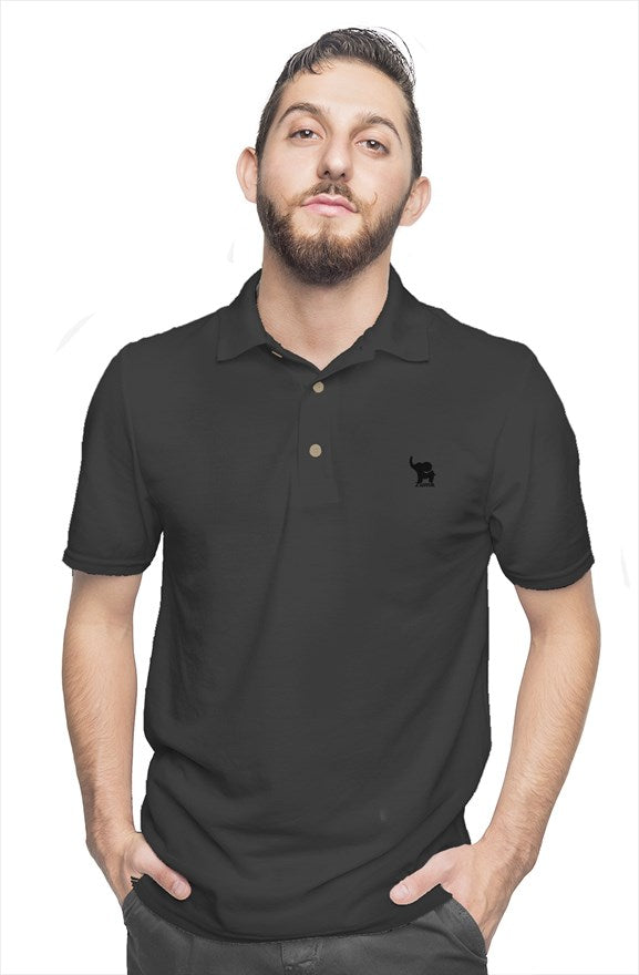 gildan cotton polo