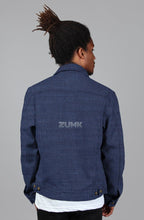 Load image into Gallery viewer, Men Stonewash Indigo denim jacket
