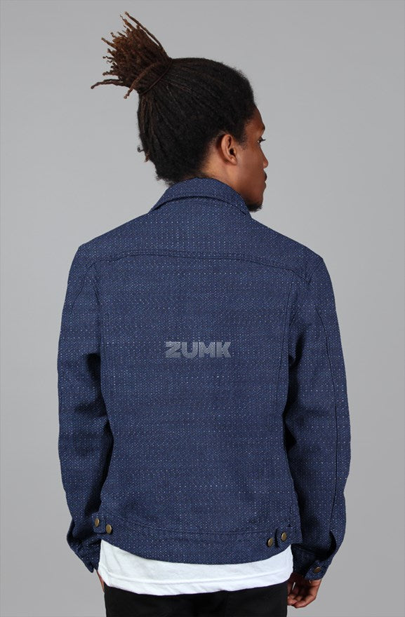 Men Stonewash Indigo denim jacket