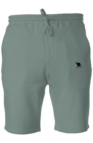 Pigment Dyed Fleece Shorts