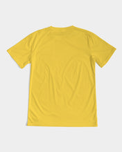 Load image into Gallery viewer, Men Zumk Z Design Summer Yellow  Casual Tee
