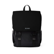 Load image into Gallery viewer, Zumk Black Unisex Casual Shoulder Backpack
