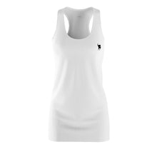 Load image into Gallery viewer, Zumk Women&#39;s White Signature Cut &amp; Sew Racerback Dress
