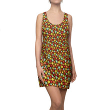 Load image into Gallery viewer, Zumk Women&#39;s Cut &amp; Sew Flower Design Racerback Dress
