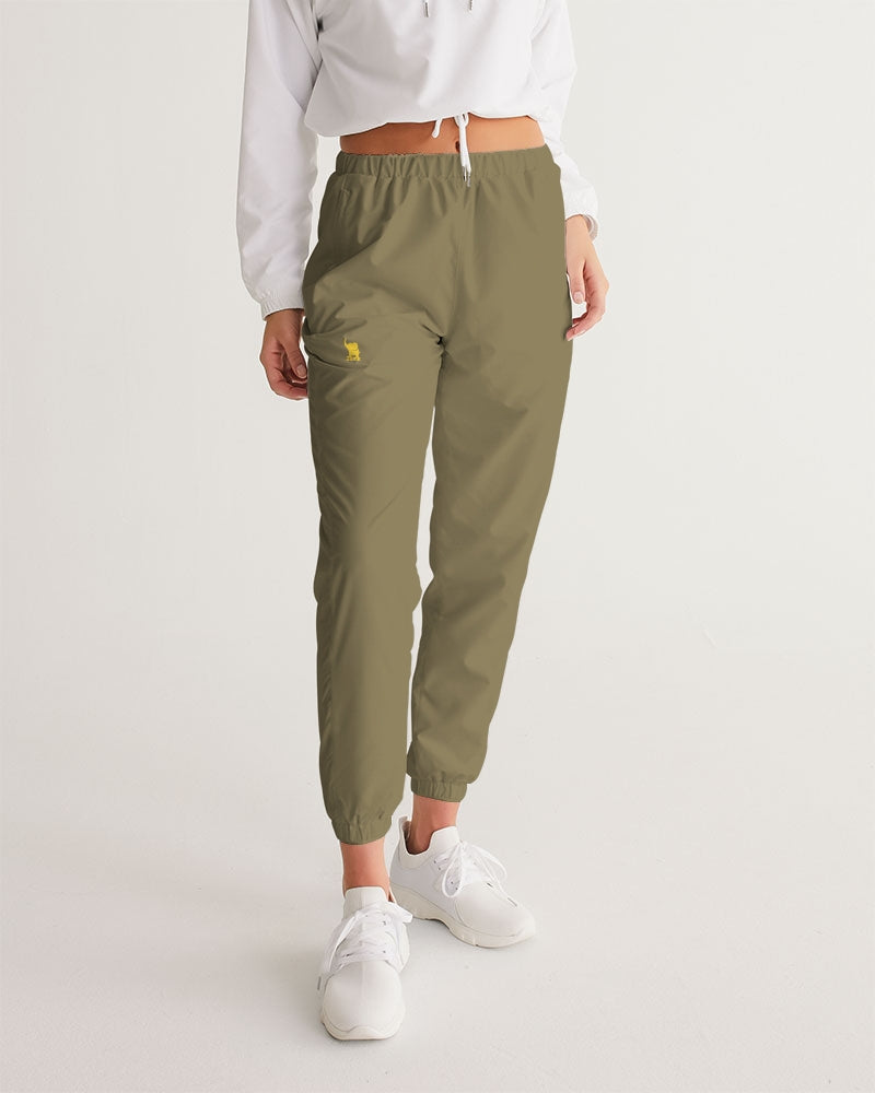 Women Sexy Tan Color Casual Track Pants