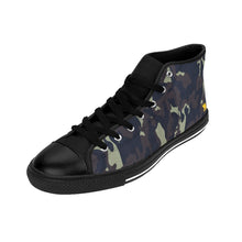 Load image into Gallery viewer, Men&#39;s Zumk Deep Camo Green High-top Sneakers
