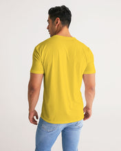 Load image into Gallery viewer, Men Zumk Z Design Summer Yellow  Casual Tee
